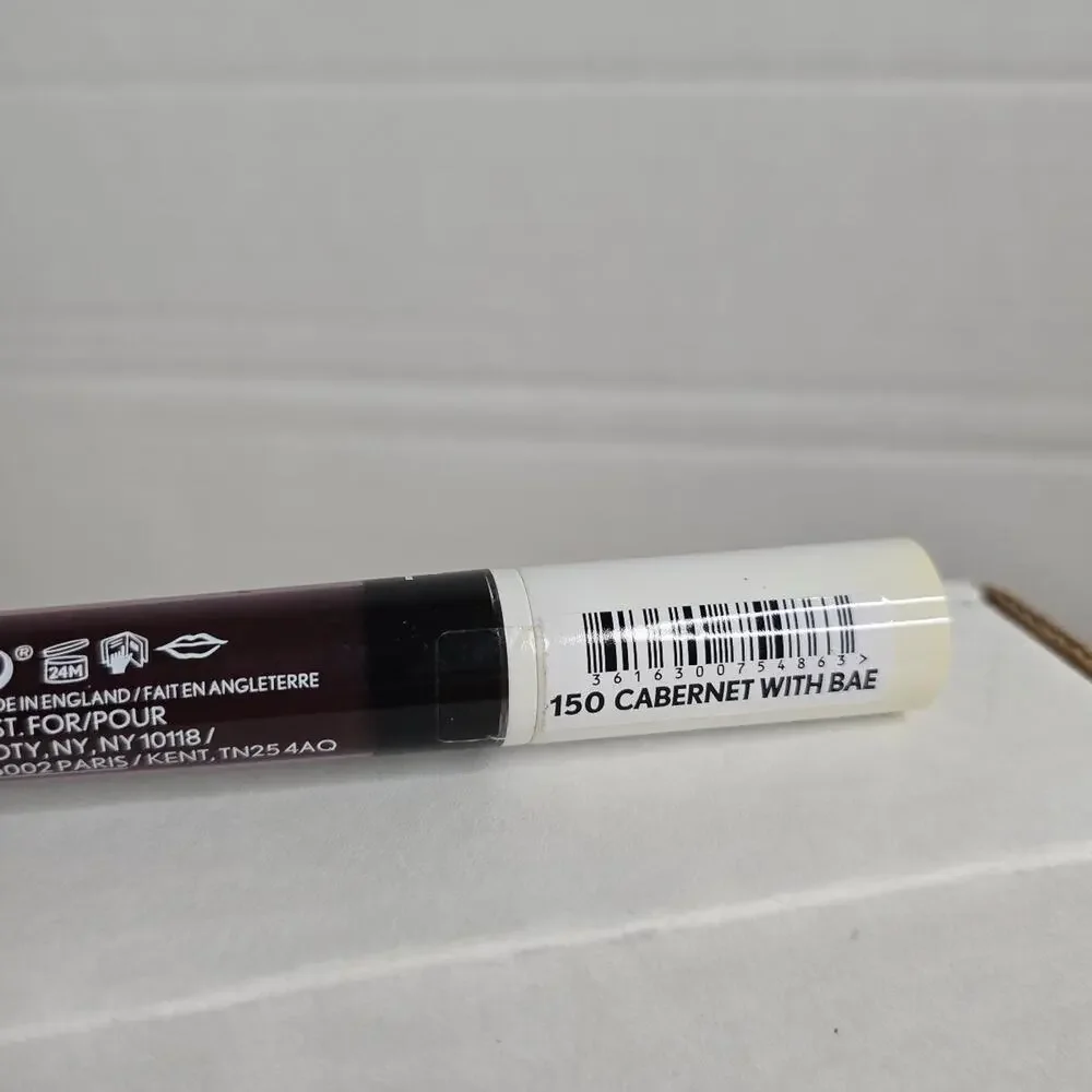 Covergirl outlast ultimatte liquid lipstick 150 Cabernet with Bae